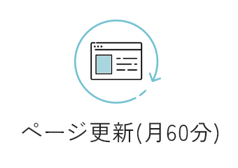 ページ更新（月60分）